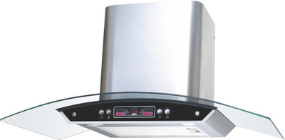 Quba 1115 Wall Mounted Chimney(Red 1050 Cmh)