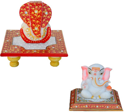 eCraftIndia Set of 2 Marble Ganesha Chowkis Marble All Purpose Chowki(Multicolor, Pack of 2)
eCraftIndia Set of 2 Marble Ganesha Chowkis Marble All Purpose Chowki(Multicolor, Pack of 2)