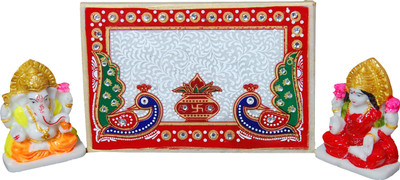 MNE CREATIVE DESIGN LORD LAXMI GANESH Marble All Purpose Chowki(Multicolor, Pack of 3)
MNE CREATIVE DESIGN LORD LAXMI GANESH Marble All Purpose Chowki(Multicolor, Pack of 3)