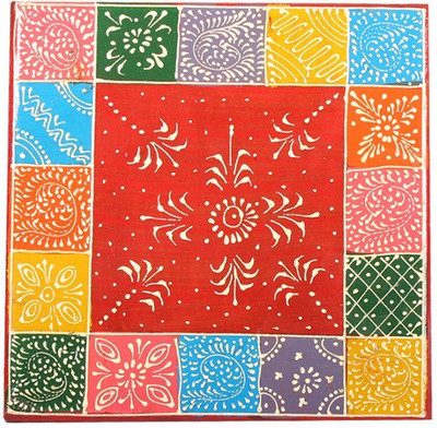 Apkamart Handcrafted Decorative Wooden Bajot - 10 Inch - Religious Choki for Festivals, Home Decoration, Puja Ghar and Gifts Wooden All Purpose Chowki(Multicolor, Pack of 1) 
Apkamart Handcrafted Decorative Wooden Bajot - 10 Inch - Religious Choki for Festivals, Home Decoration, Puja Ghar and Gifts Wooden All Purpose Chowki(Multicolor, Pack of 1)