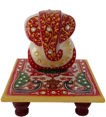 DivineCrafts Makrana Marble Kundan Studded Ganesh Idol Marble All Purpose Chowki(Multicolor, Pack of 1)
DivineCrafts Makrana Marble Kundan Studded Ganesh Idol Marble All Purpose Chowki(Multicolor, Pack of 1)