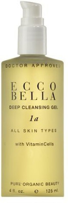 Ecco Bella deep cleansing gel w/ soy protein(120 ml)
