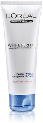 L'Oreal Paris Dermo-Expertise White Perfect Purifies & Brightness Milky Foam(100 ml)
L'Oreal Paris Dermo-Expertise White Perfect Purifies & Brightness Milky Foam(100 ml)