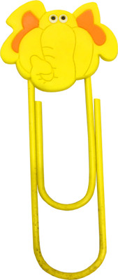 Gayatri Creations PAPER CLIP LARGE PLASTIC PAPER CLIP(Set of 1, Yellow)
