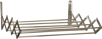 ARSH Rack Stainless Steel Wall Cloth Dryer Stand(Steel, Pack of 1)