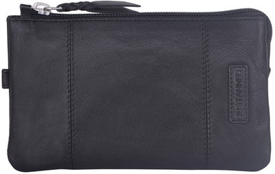 Justanned Casual Black Clutch