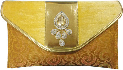 Angelfish Party Gold Clutch