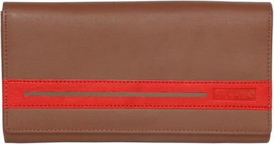 ABEEZA Casual Brown Clutch
