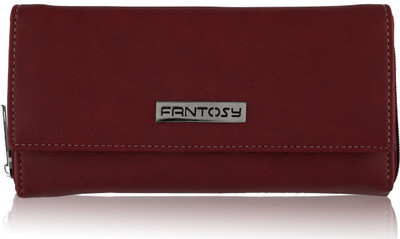 Fantosy Casual Maroon Clutch