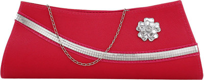 Brazeal studio Party Red Clutch
