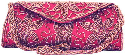 Kion Style Party Maroon Clutch
