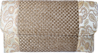 Mahadev Exports Casual Beige Clutch