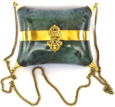 Hemshri Party Grey Clutch