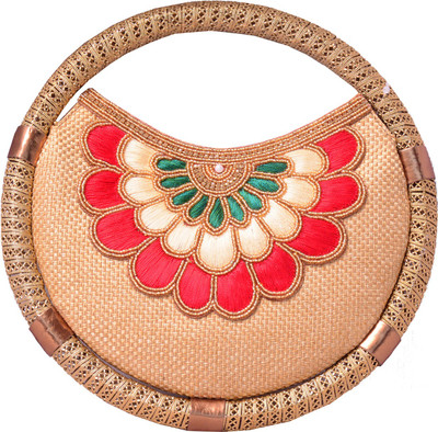 Charu Boutique Party Gold Clutch