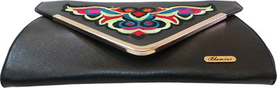 Bhamini Party Black Clutch
