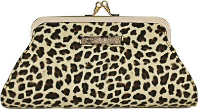 Borsavela Casual Silver Clutch