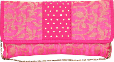Sunbeams Party Pink Clutch