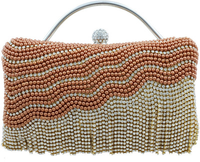 Super Drool Party Gold Clutch