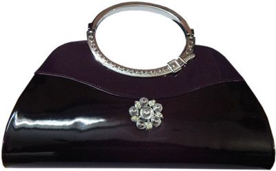Navaksha Party Purple Clutch