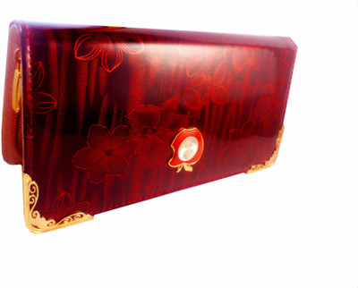Casanova Fashion Casual Maroon Clutch