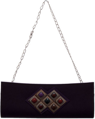 Hawai Party Purple Clutch