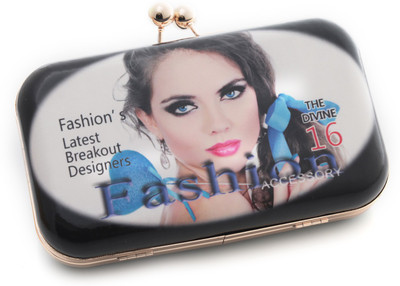 Foolzy Party Black Clutch