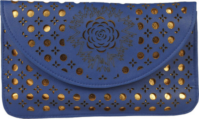Priya Shop Party Blue Clutch
