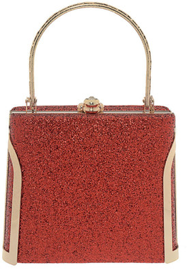 The Ethnic Wears Party Red Clutch