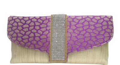 Balee Fashions Party Purple Clutch