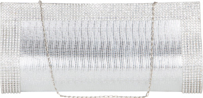MTE Party Silver Clutch