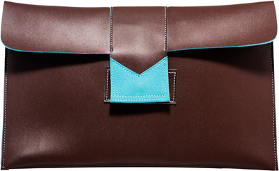 Harp Party Brown Clutch