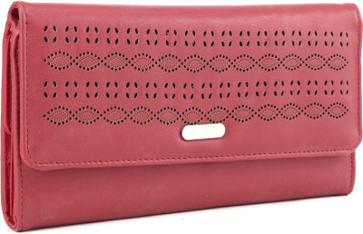 Lavie Casual Maroon Clutch