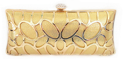 Glamora Party Gold Clutch