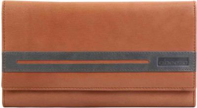 ABEEZA Casual Brown Clutch