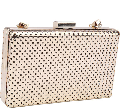 Fur Jaden Party Gold Clutch