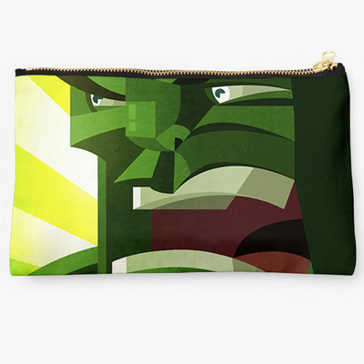 Uptown18 Casual Green Clutch