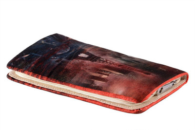 Fashnopolism Casual Red Clutch
