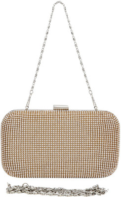 Milano Party Gold, Silver Clutch