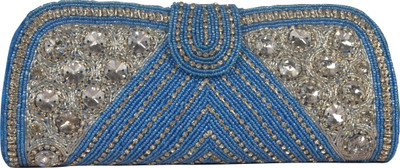 Freddys Party Blue, Silver Clutch