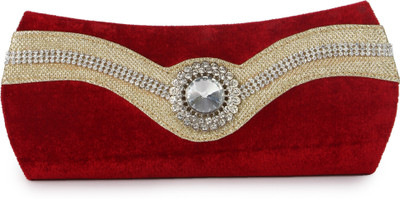 Kleio Casual Maroon Clutch