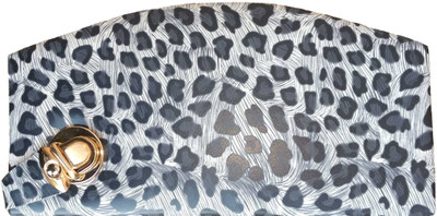 Goldeno Casual Black, White Clutch