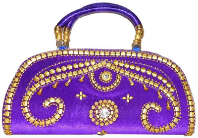 Laviva Purple Clutch