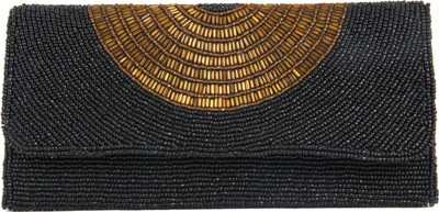 Merci Party Black Clutch