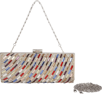 Esbeda Party Gold Clutch