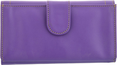 Fashion Leather Casual Purple Clutch
