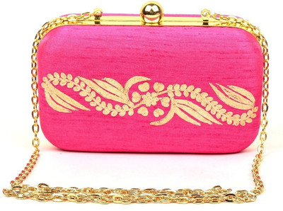 Hepburnette Party Pink Clutch