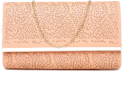 Dressberry Orange Clutch