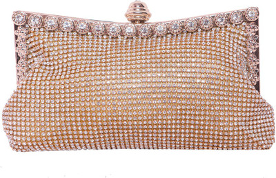 Pantof Party Gold Clutch