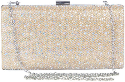 Reedra Party Gold Clutch