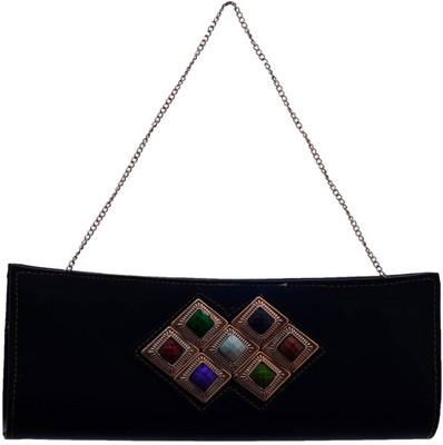 Hawai Party Black Clutch